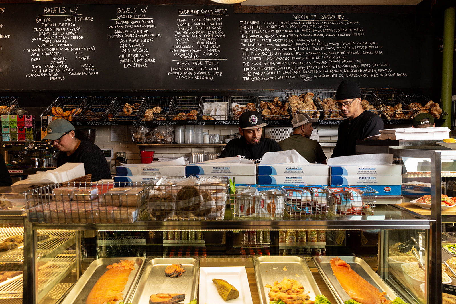 a display in a store