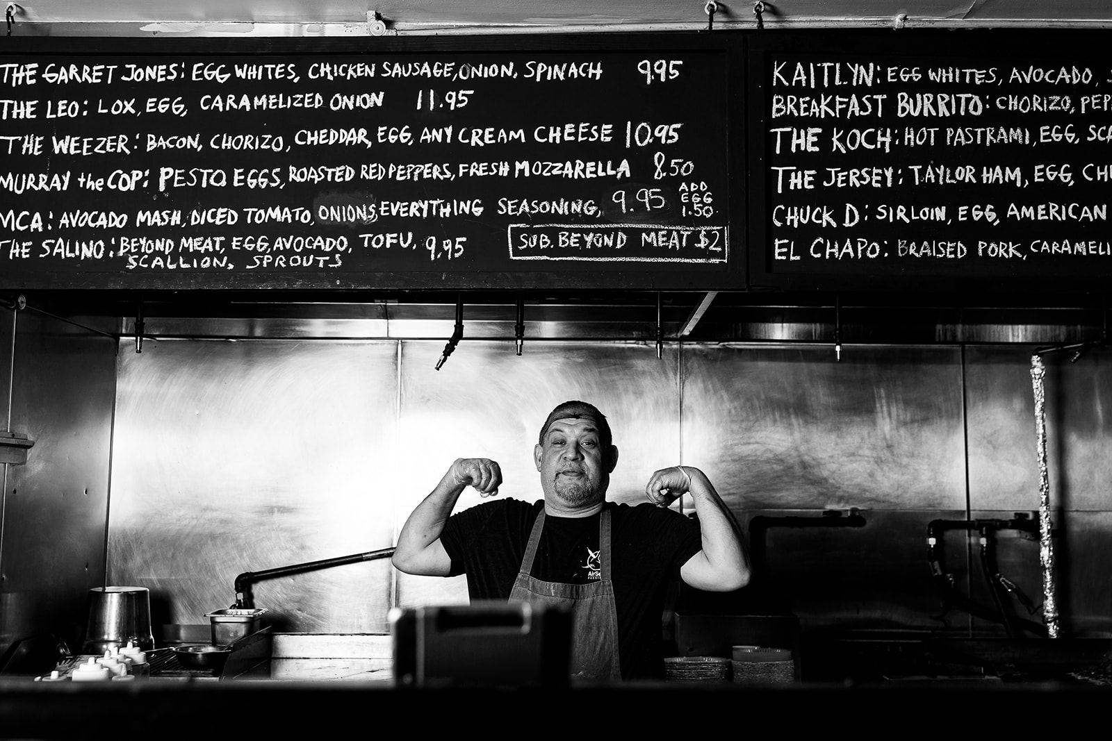 a man standing in front of a microphone