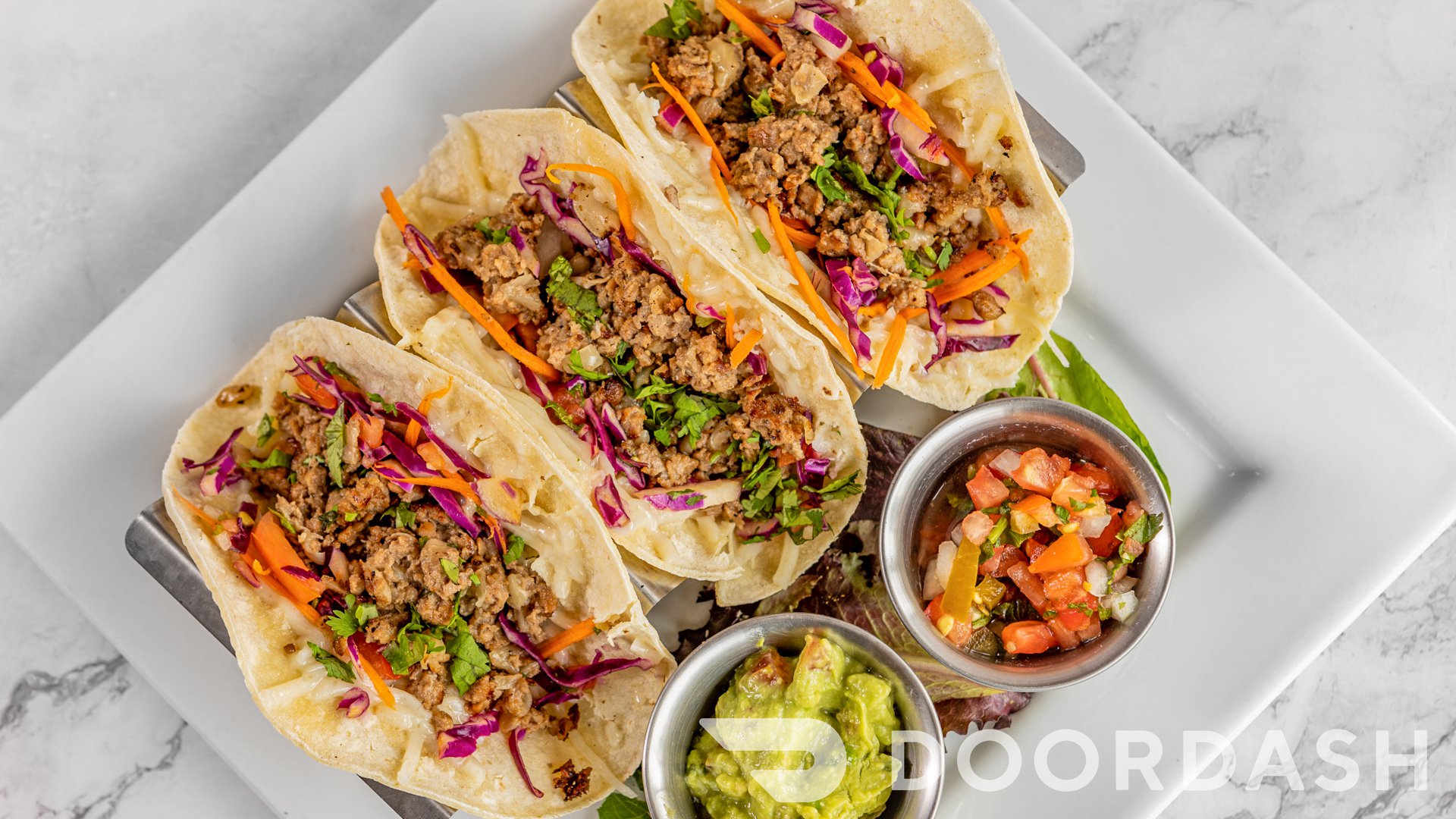 a close up of a plate of food