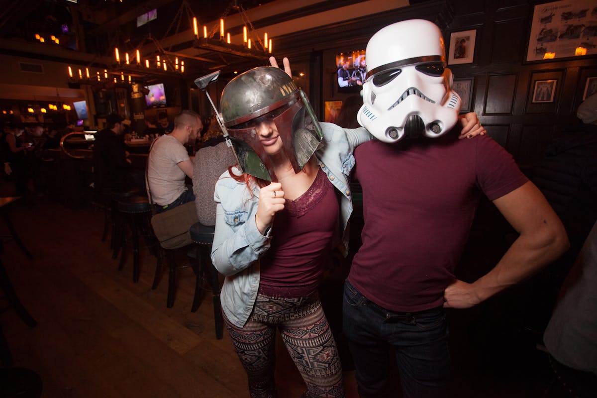 Star Wars theme outfits at Storm Crow