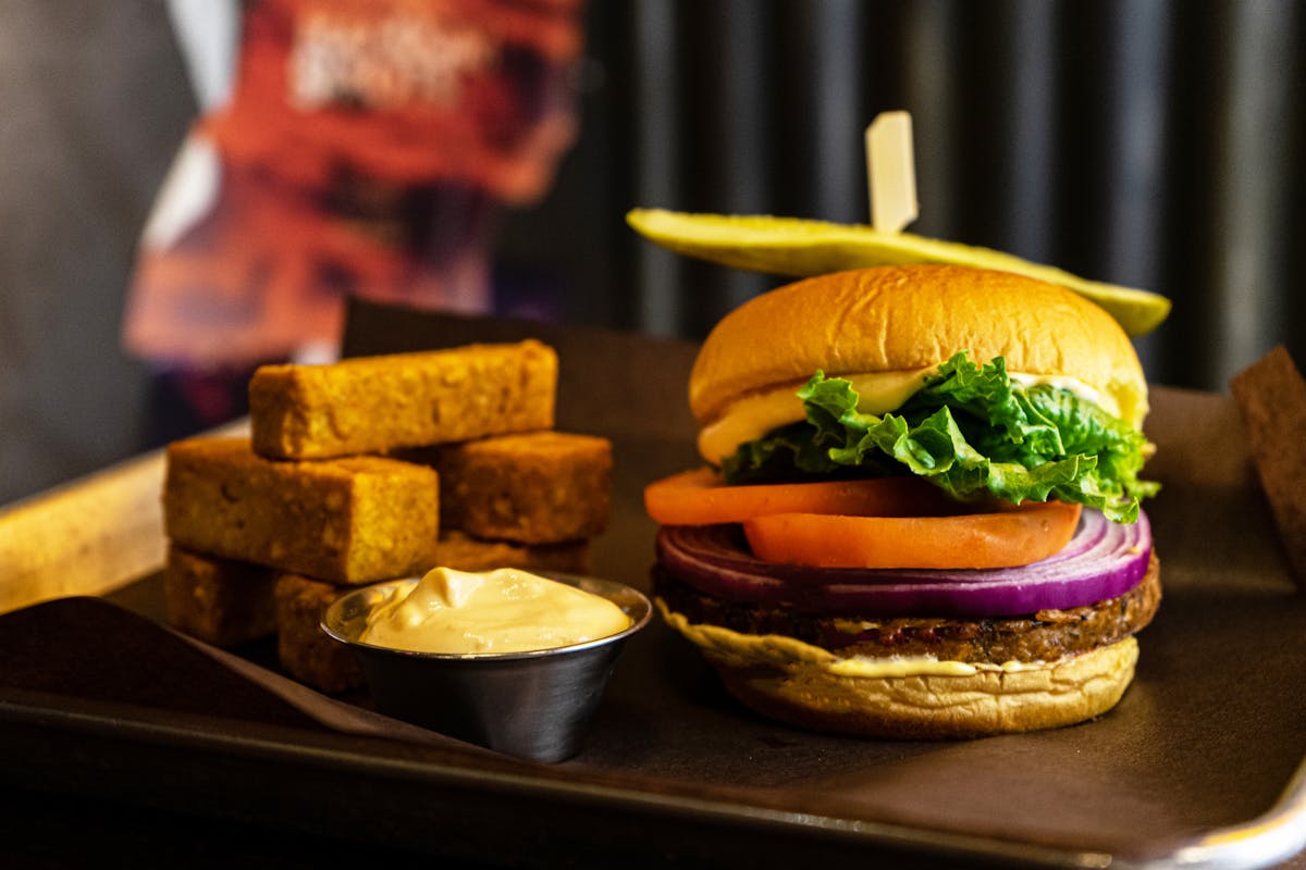vegan burger
