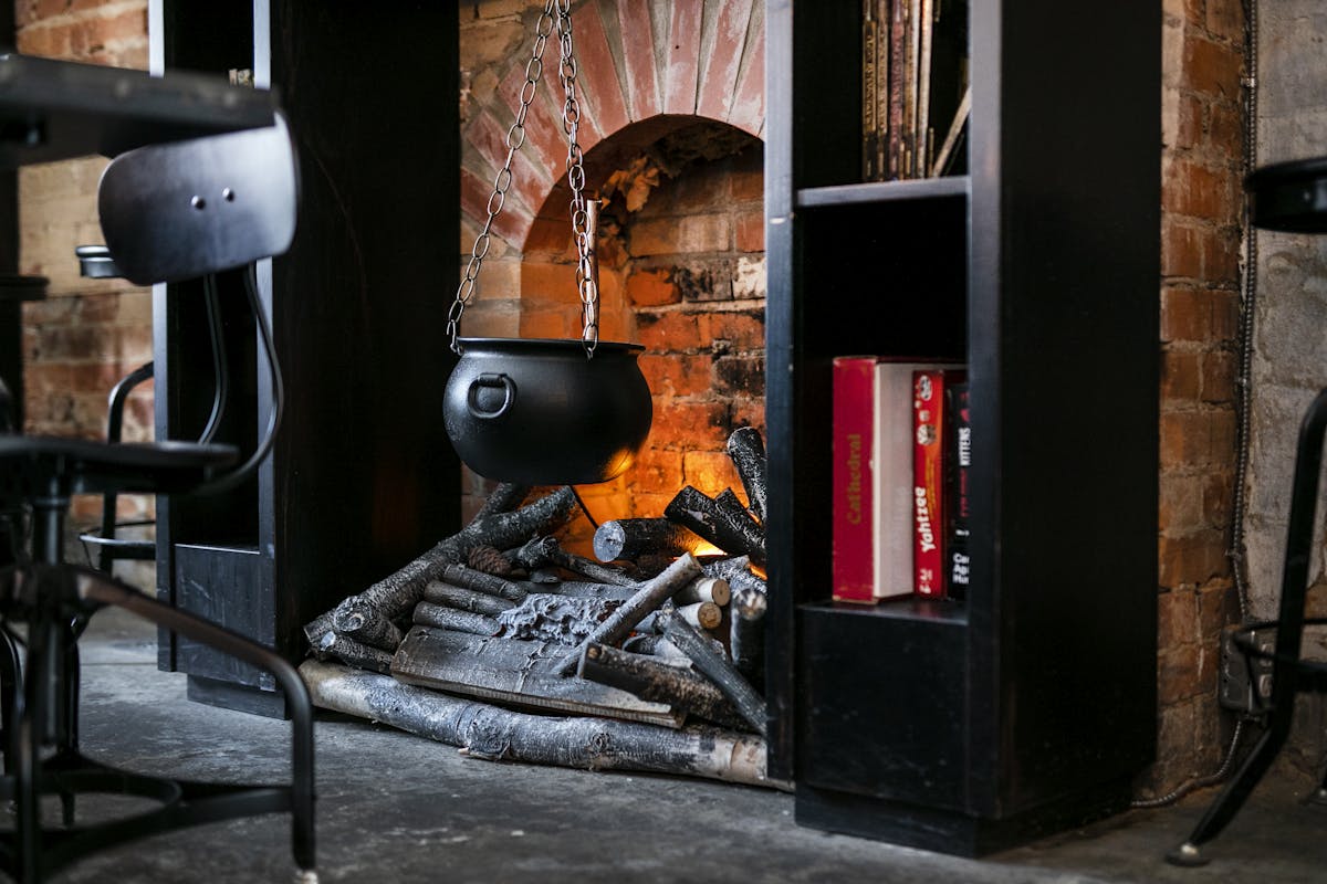 Sci-fi inspired decor at Storm Crow Manor in Toronto