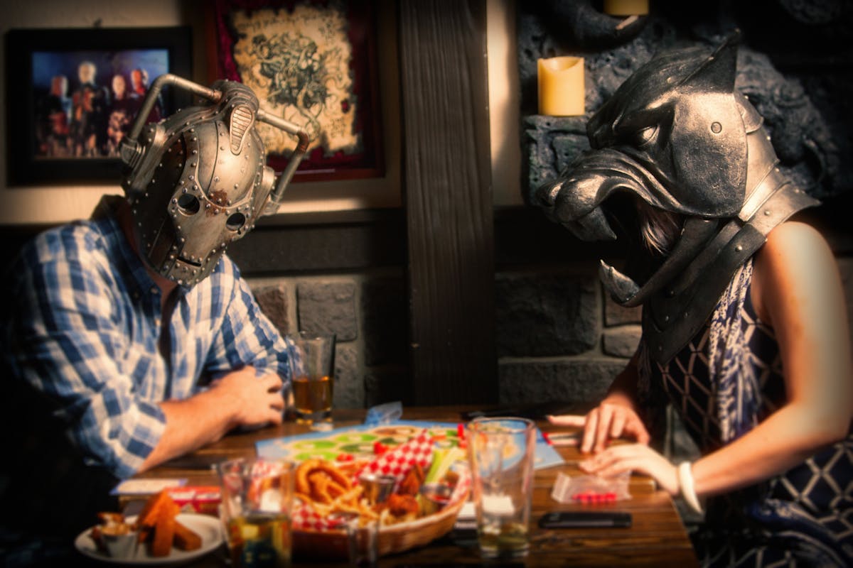 Food and decor of Storm Crow Tavern