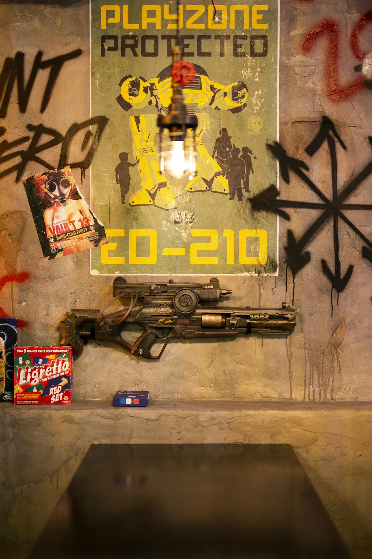 space gun at Storm Crow
