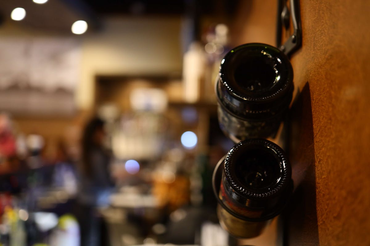 drinks on the wall