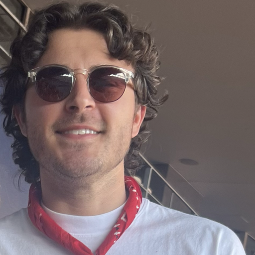 a man wearing sunglasses