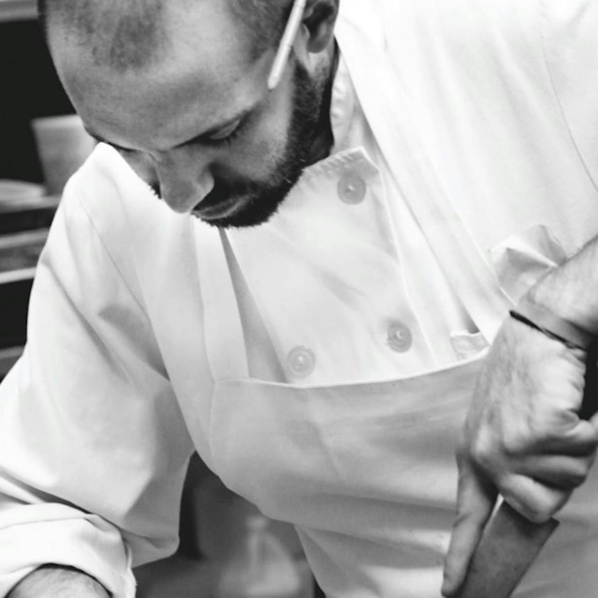 a man in a white shirt