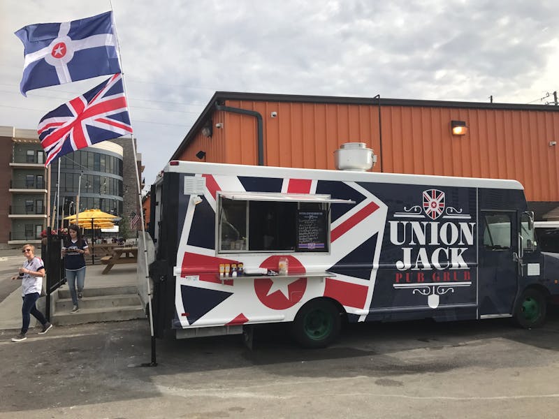 Food Truck Union Jack Pub in IN