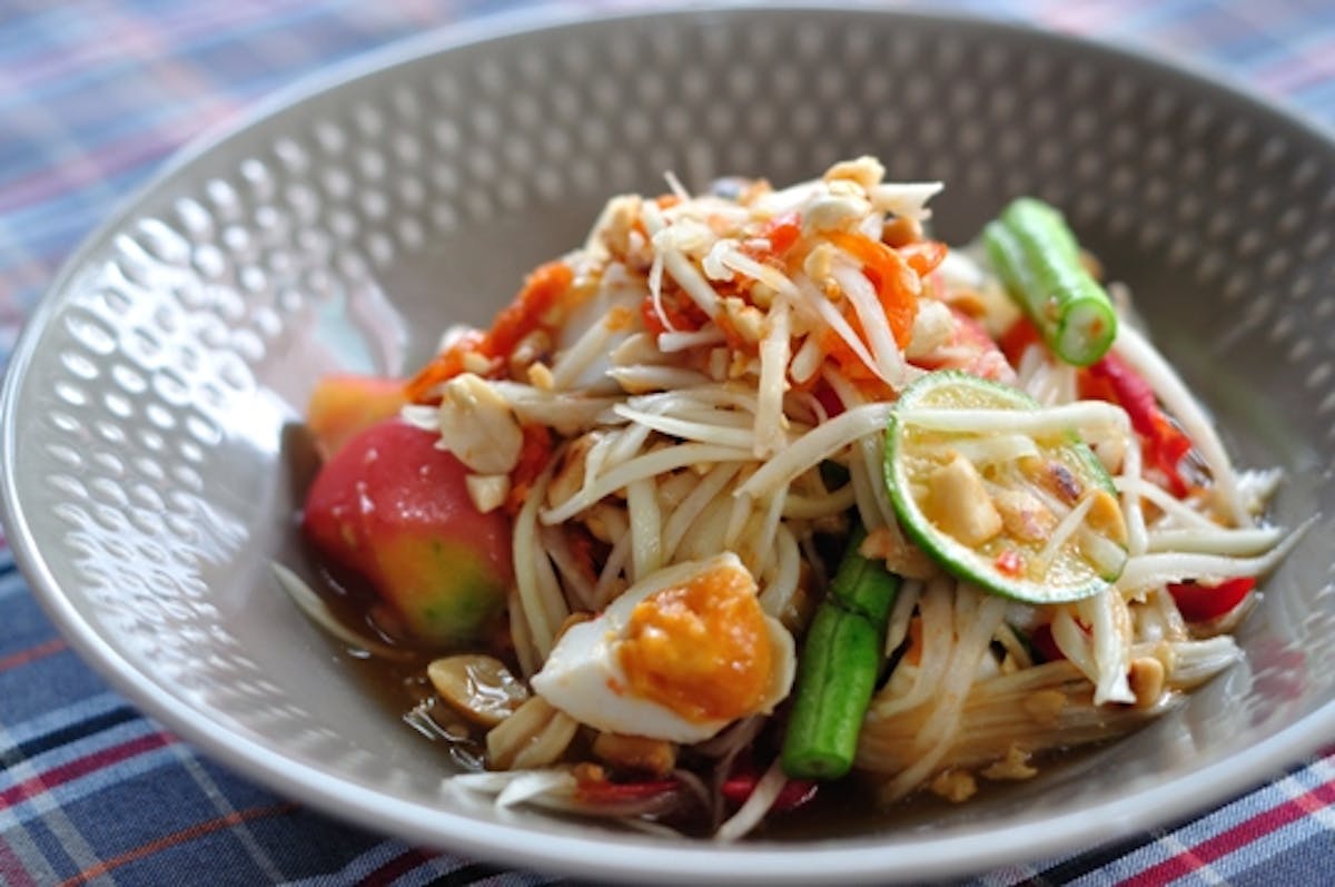 a bowl of food on a plate