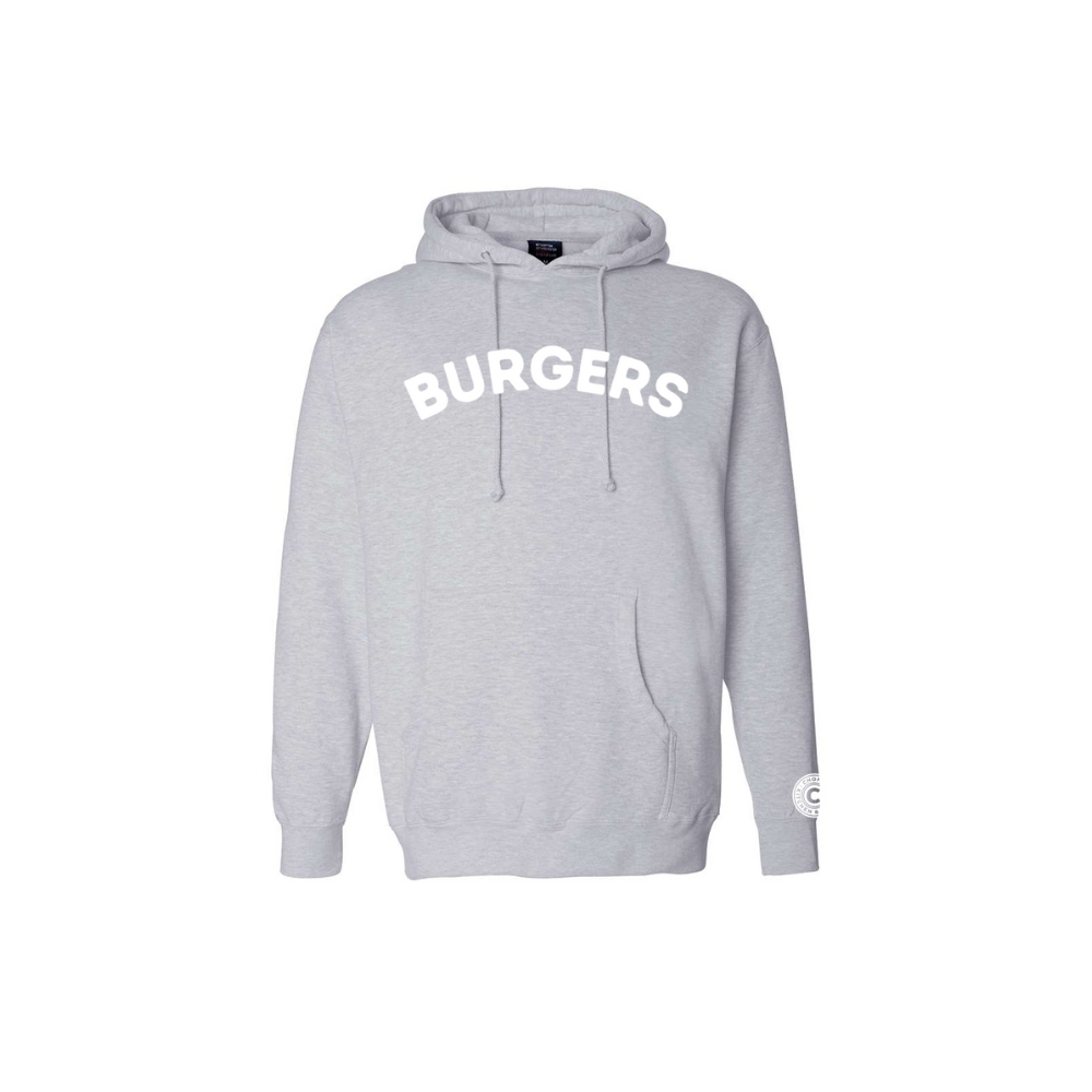 BURGERS Hoodie | Chomp Kitchen and Drinks