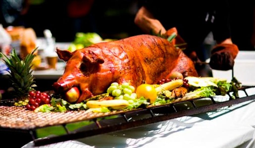 Whole Smoked Pig Big Pig Barbecue Authentic Smoked Meats