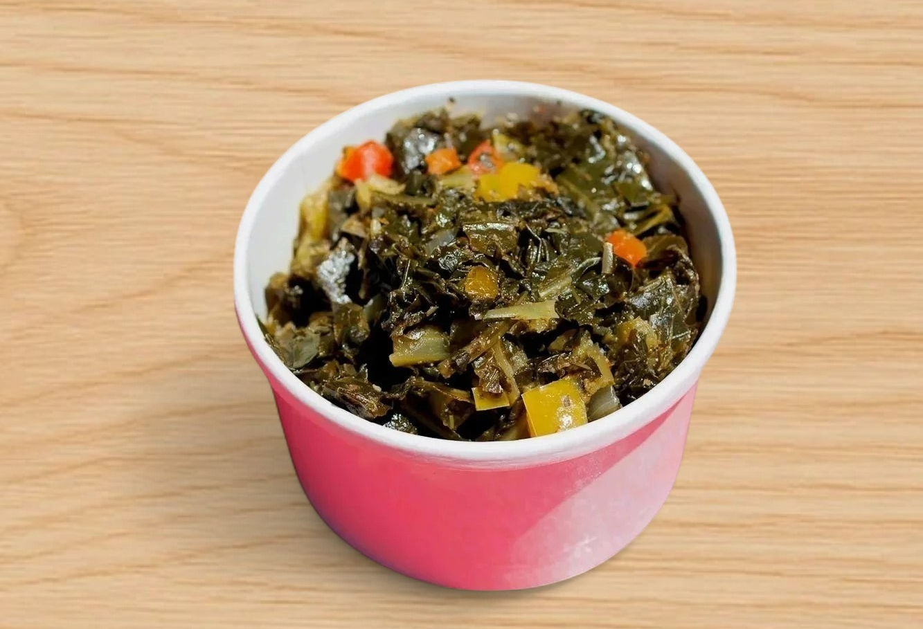 a bowl of food on a table