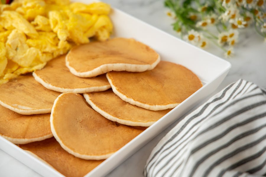 Pancake Platter LA Cafe