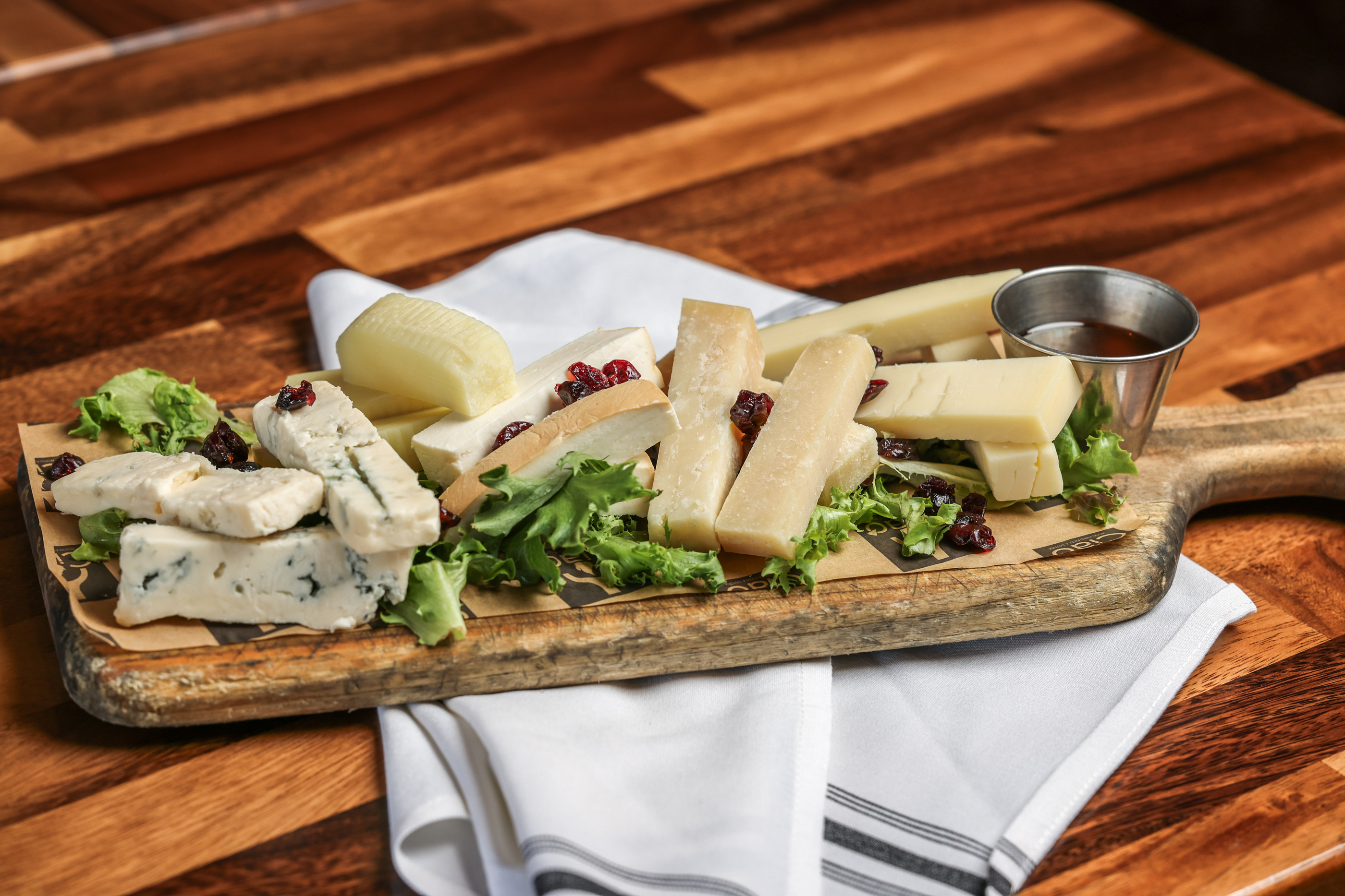 a close up of food