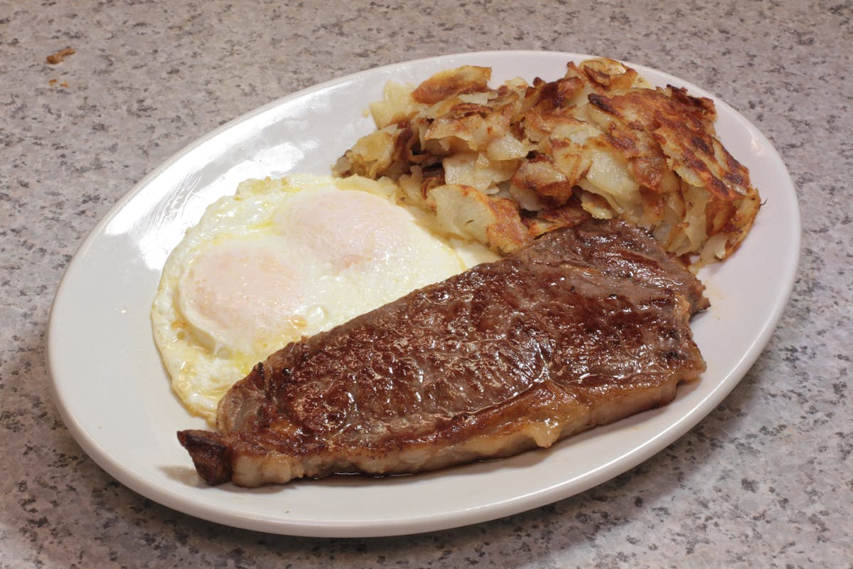 a plate of food