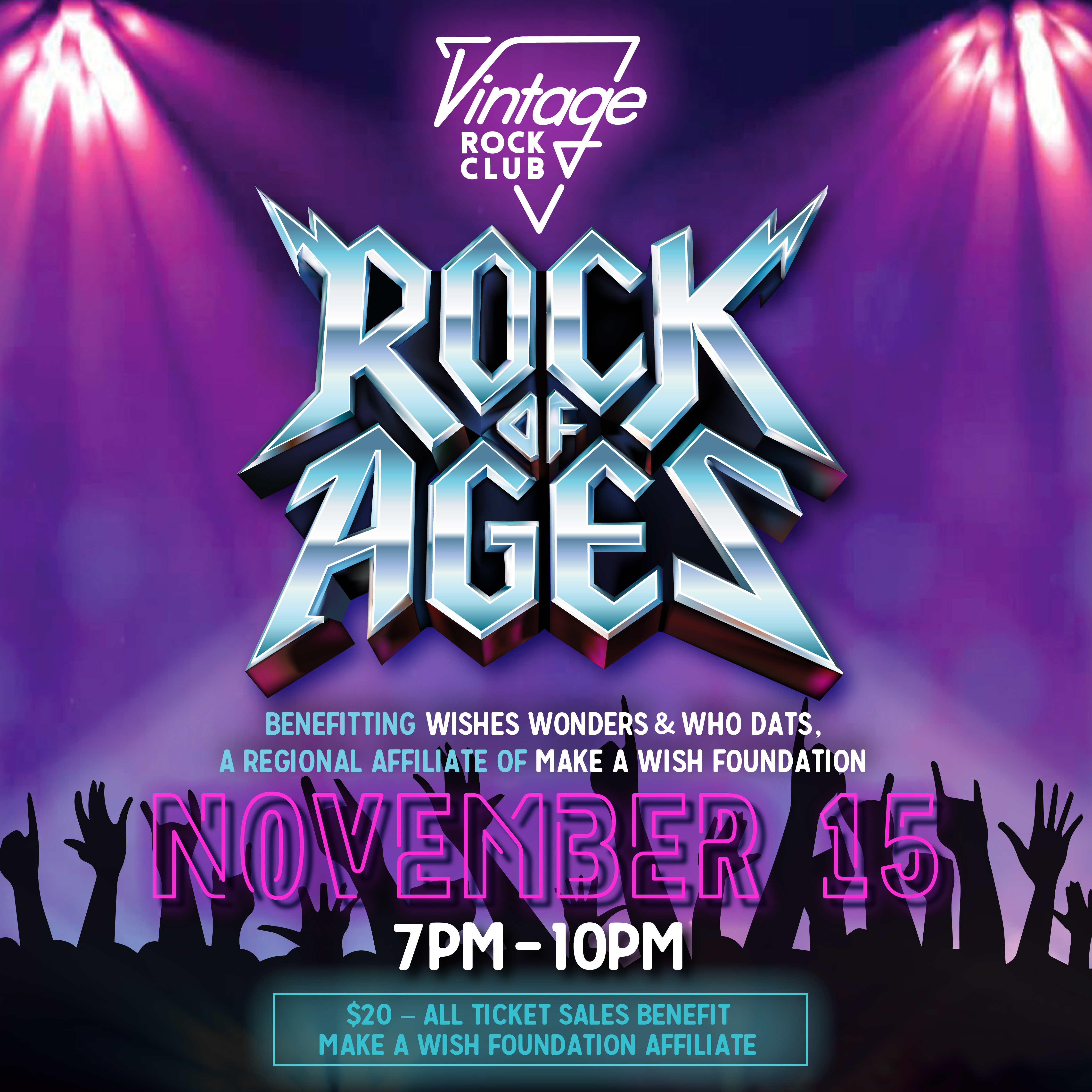 Rock of Ages | Vintage Rock Club | Rock Music Club in New Orleans, LA