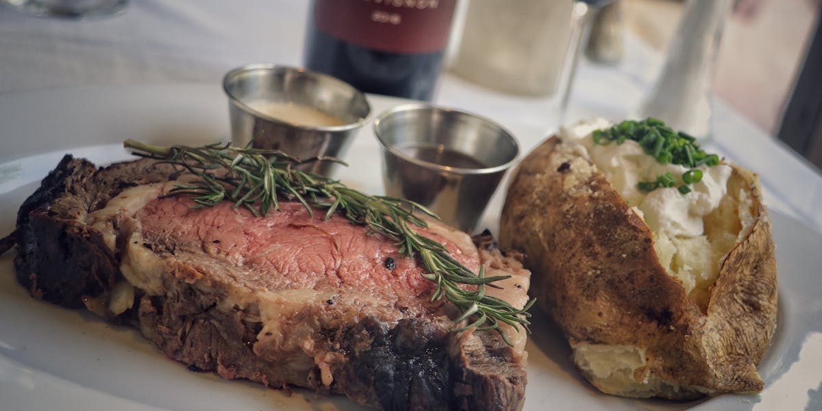 Sunday Prime Rib Dinner Fiamma Grille