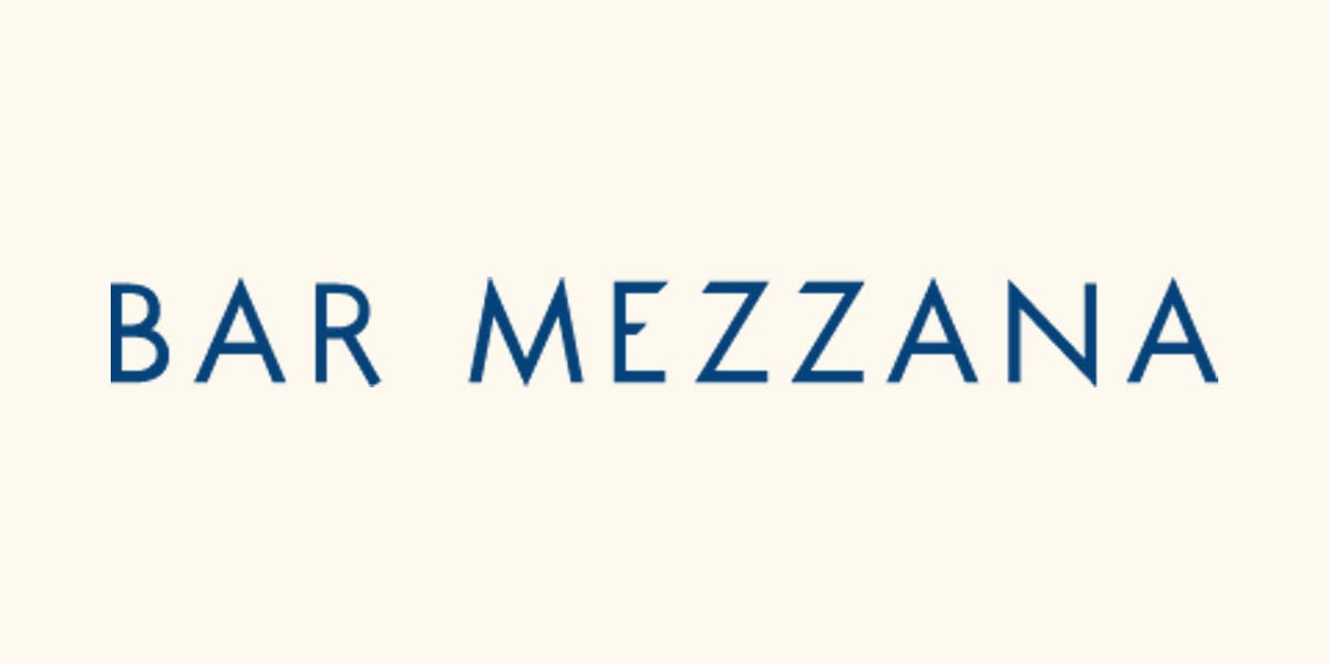 Bar Mezzana restaurant logo - View nutrition facts, calories, and macros for menu items at 360 Harrison Ave Boston, MA 02118