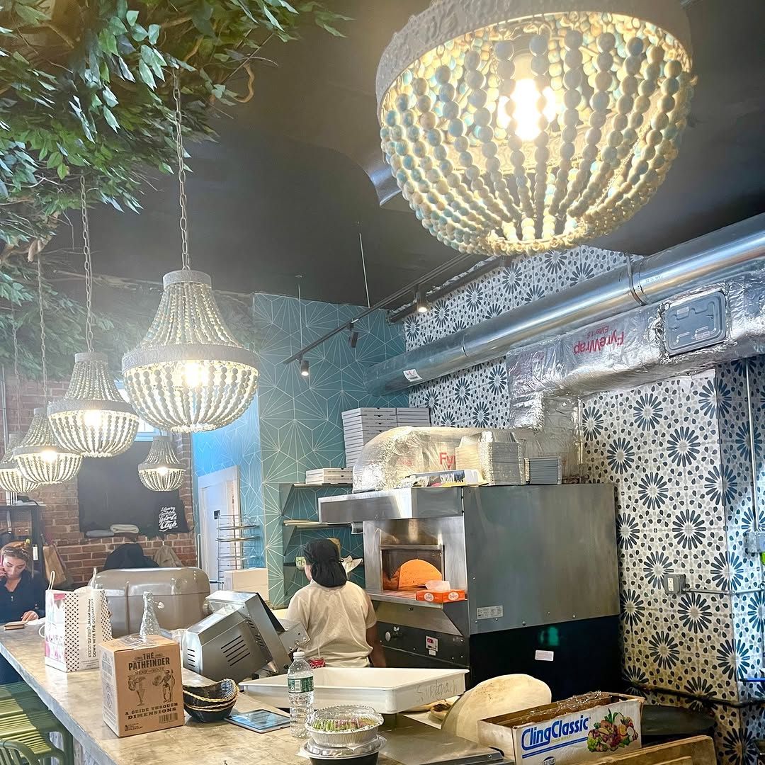 a kitchen filled with lots of counter space