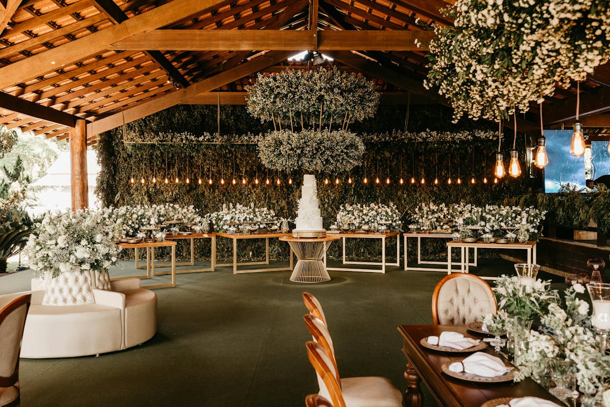 Tables ready for private event