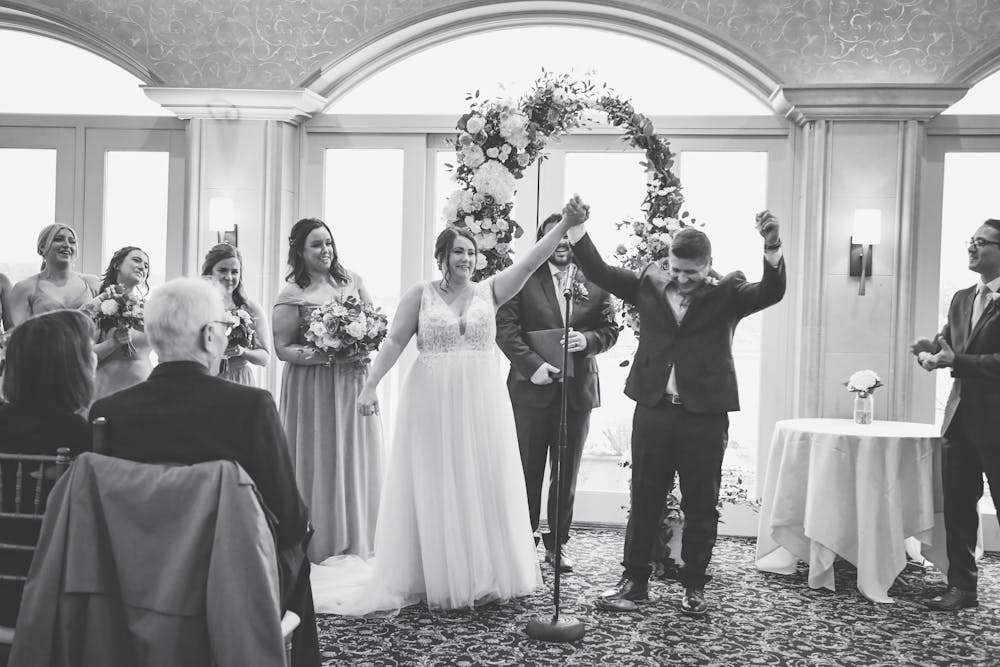 a group of people posing for a photo