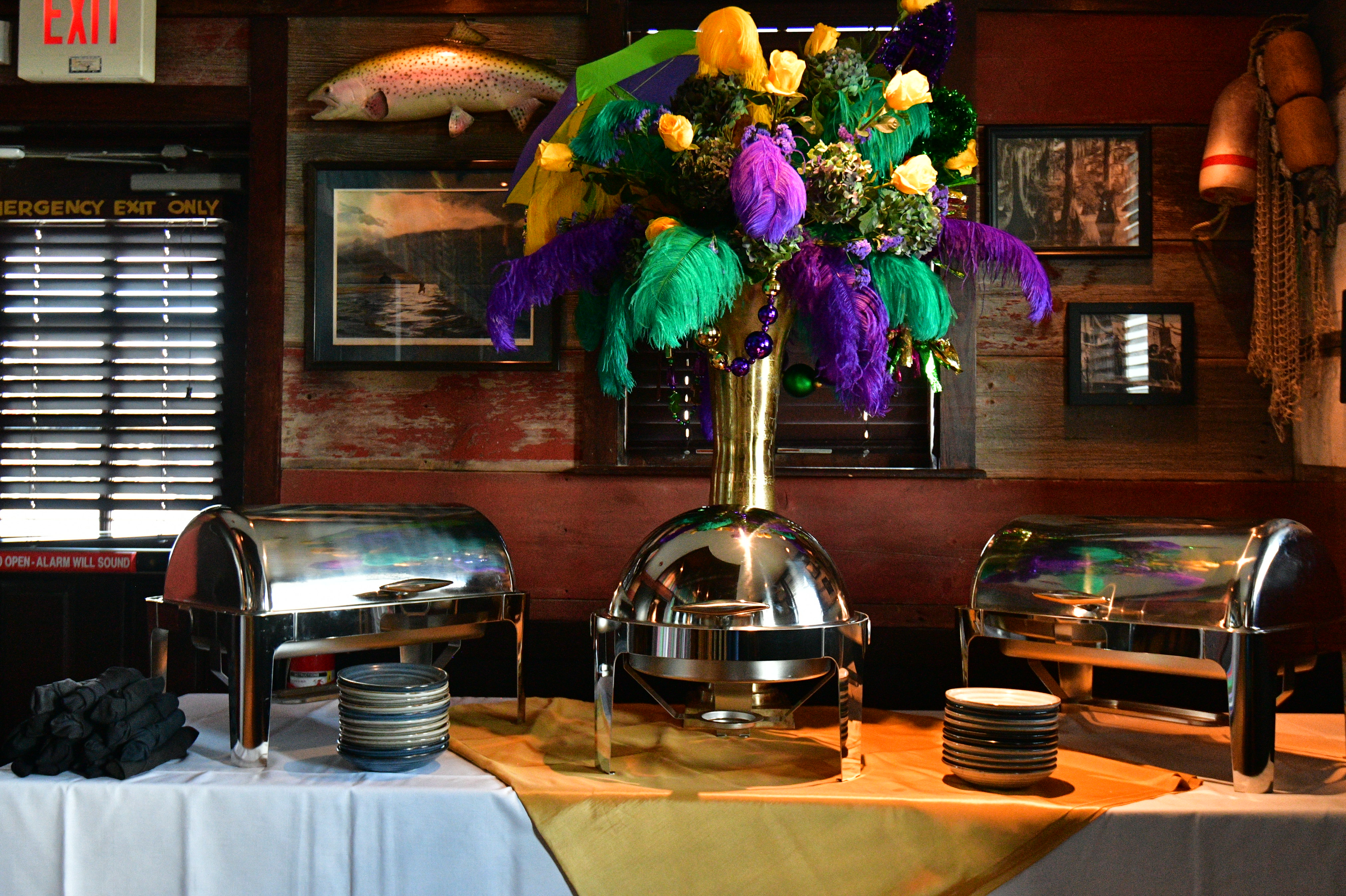 Babin's Private Dining Set Up