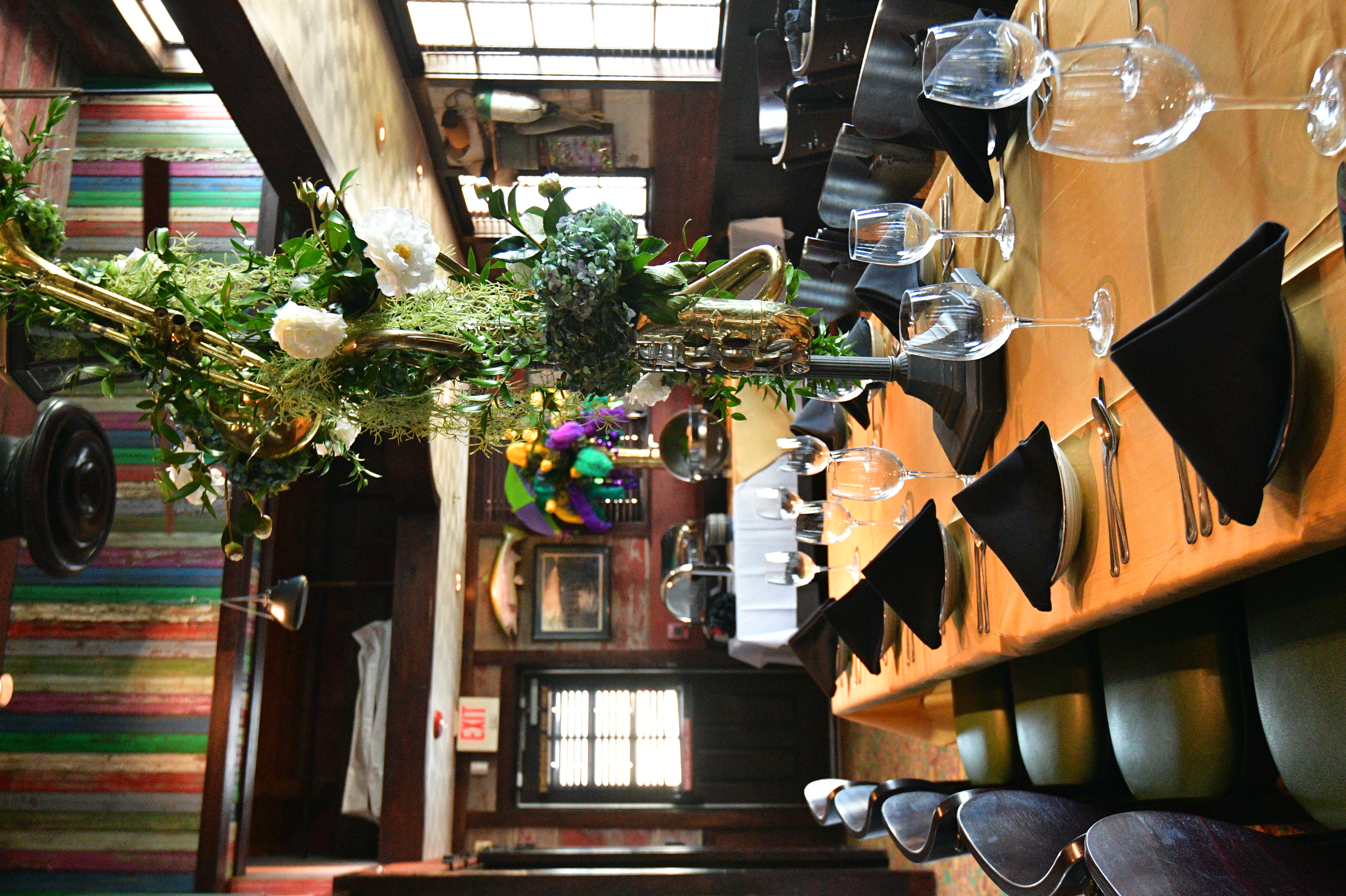 Babin's Private Dining Set Up