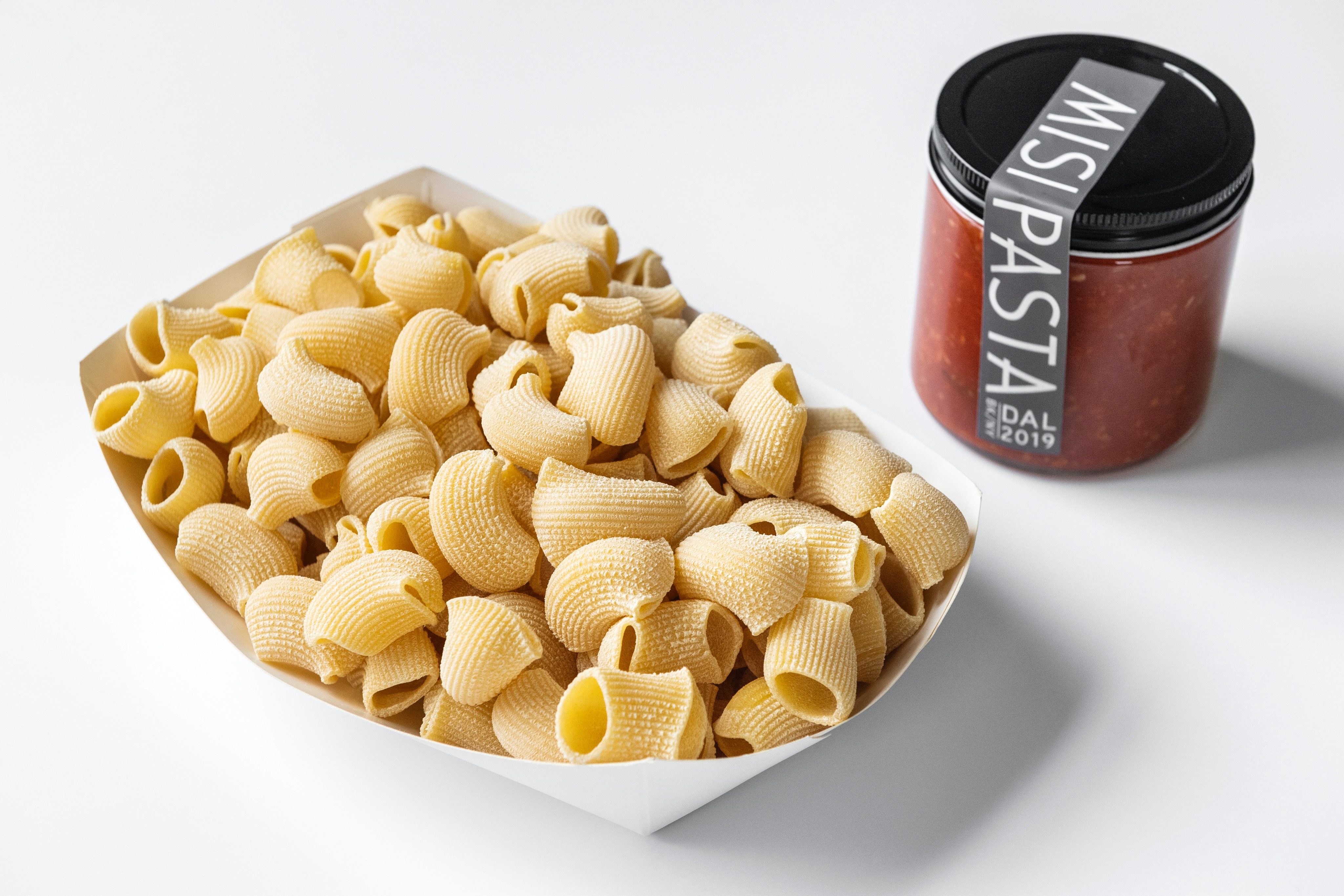Mezze Rigatoni with 30 Clove Pomodoro | Misi New York
