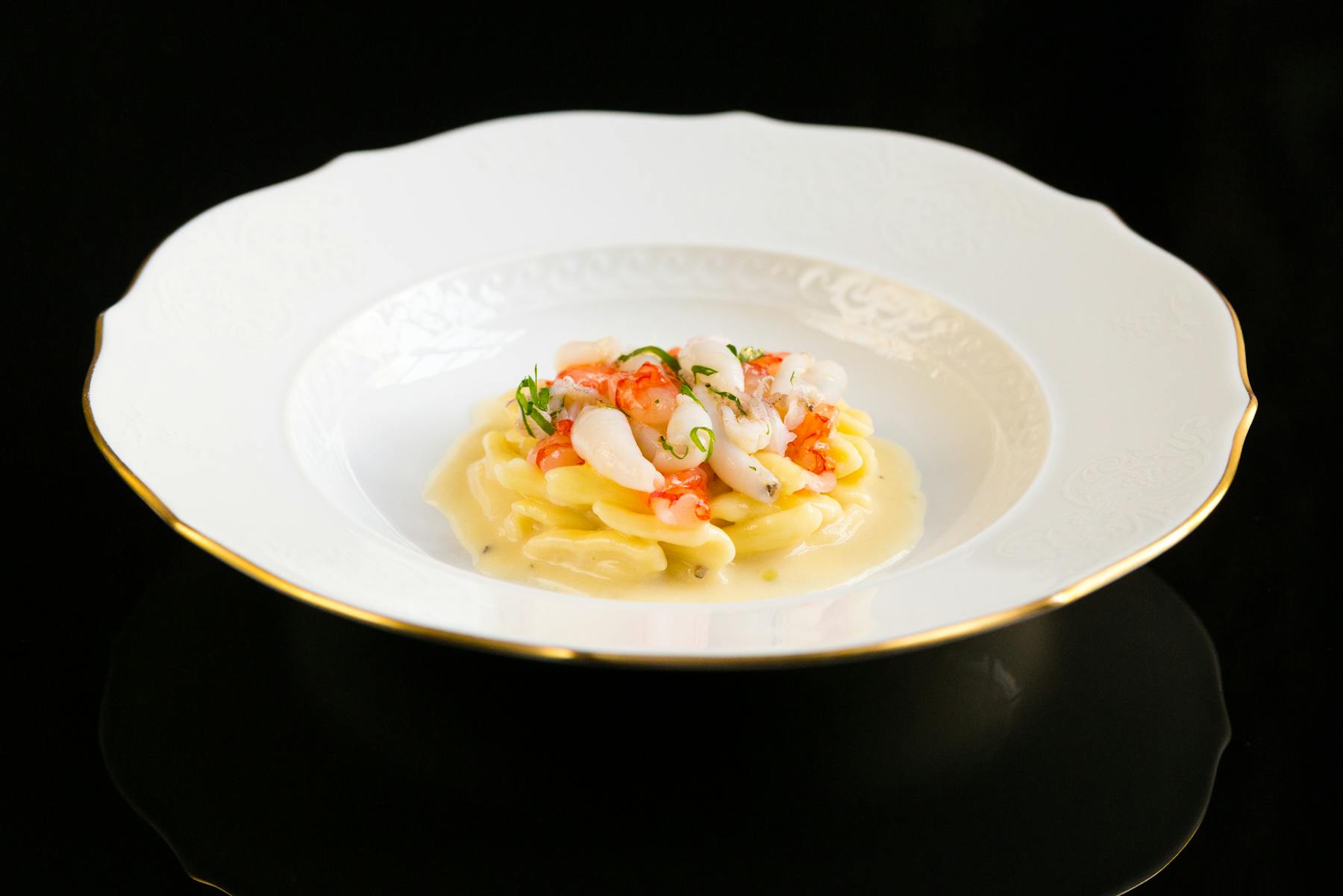 a bowl of food on a plate
