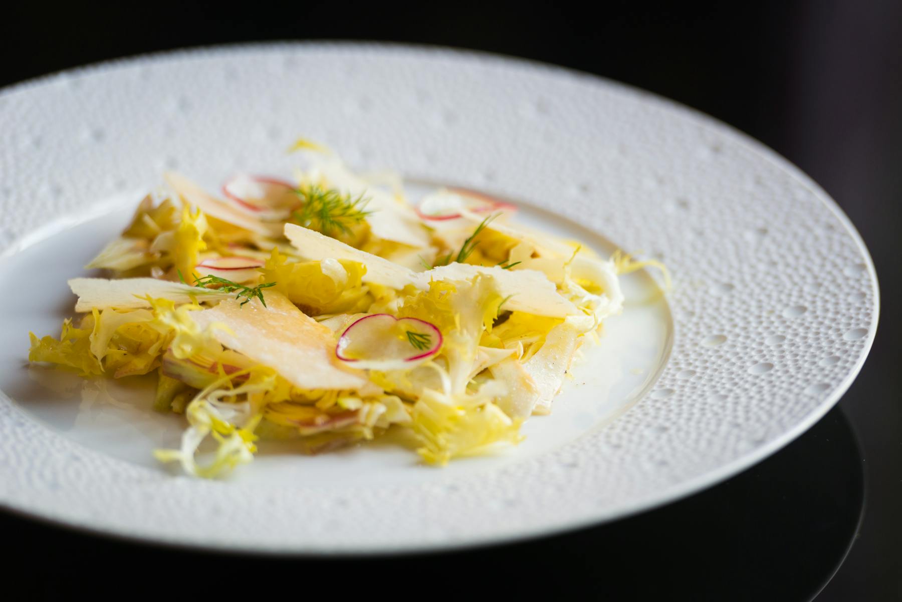 a bowl of food on a plate