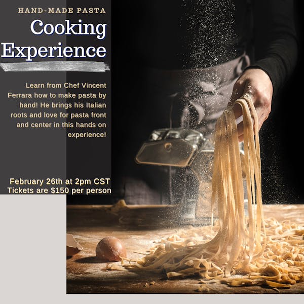 Handmade Pasta Cooking Experience The Chef & I Gourmet Food in