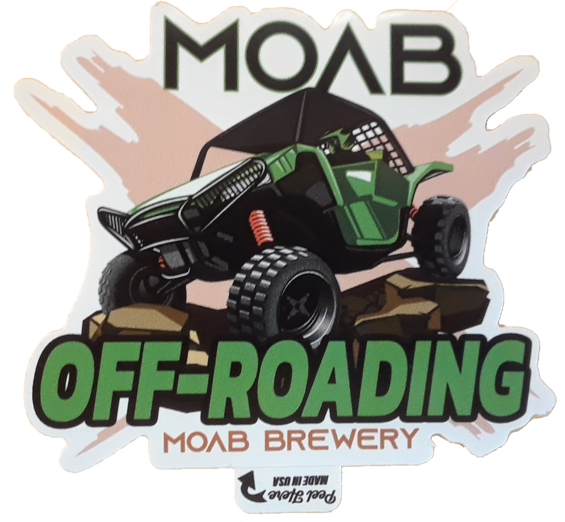 Moab Off-Roading Sticker | Moab Brewery in Moab, UT