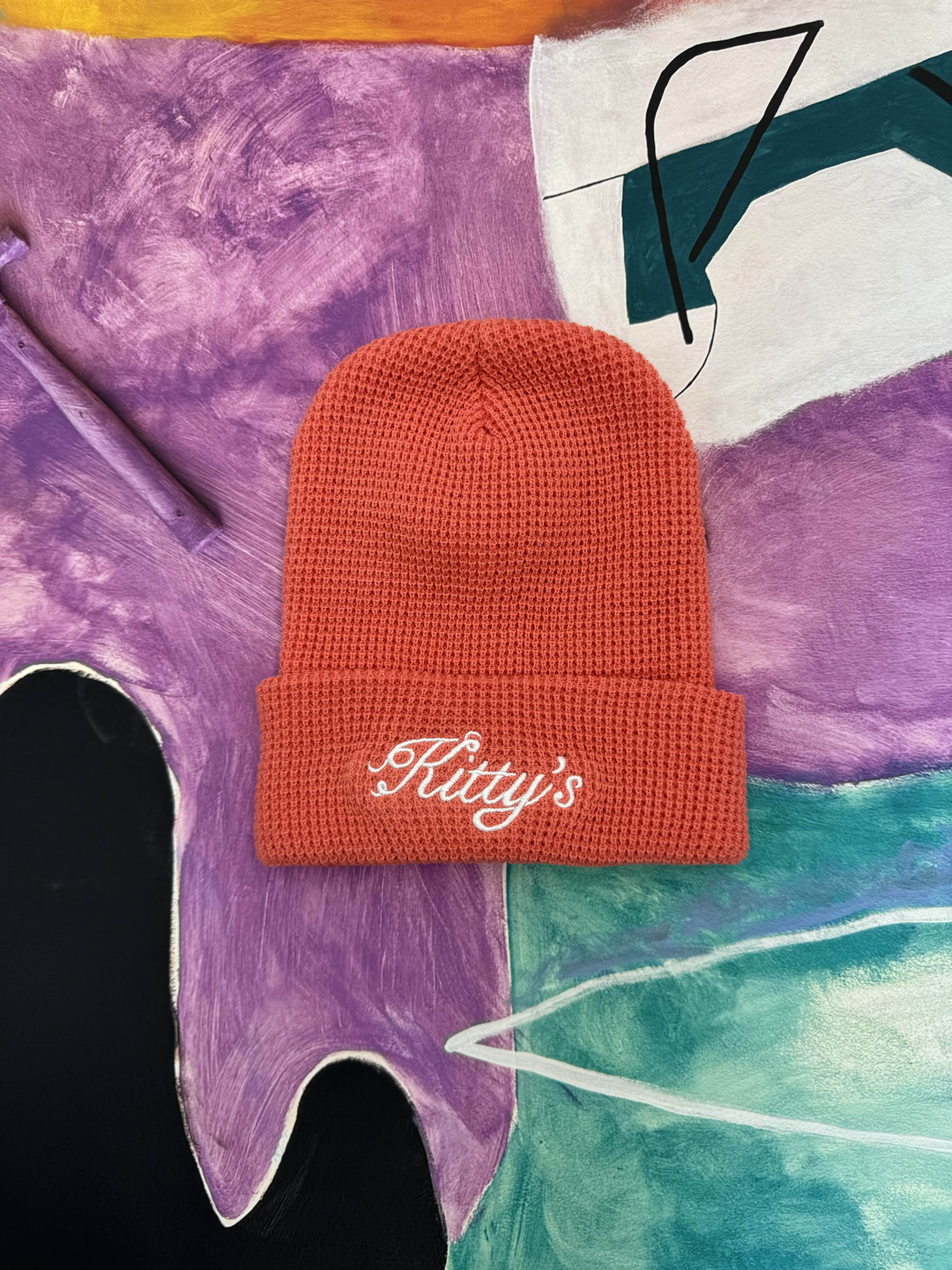 a bag sitting on top of a blanket