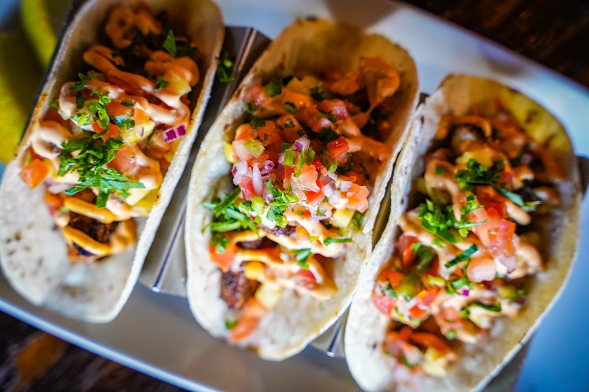 a plate of food