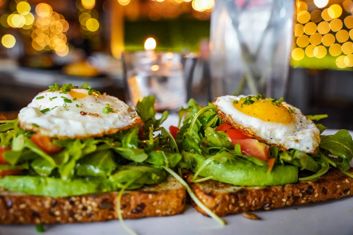 a sandwich sitting on top of a table