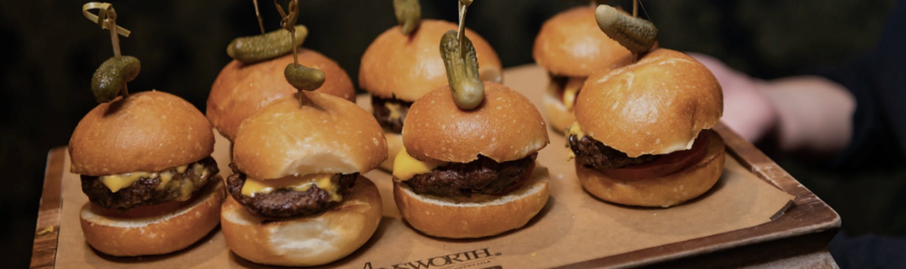 a close up of food