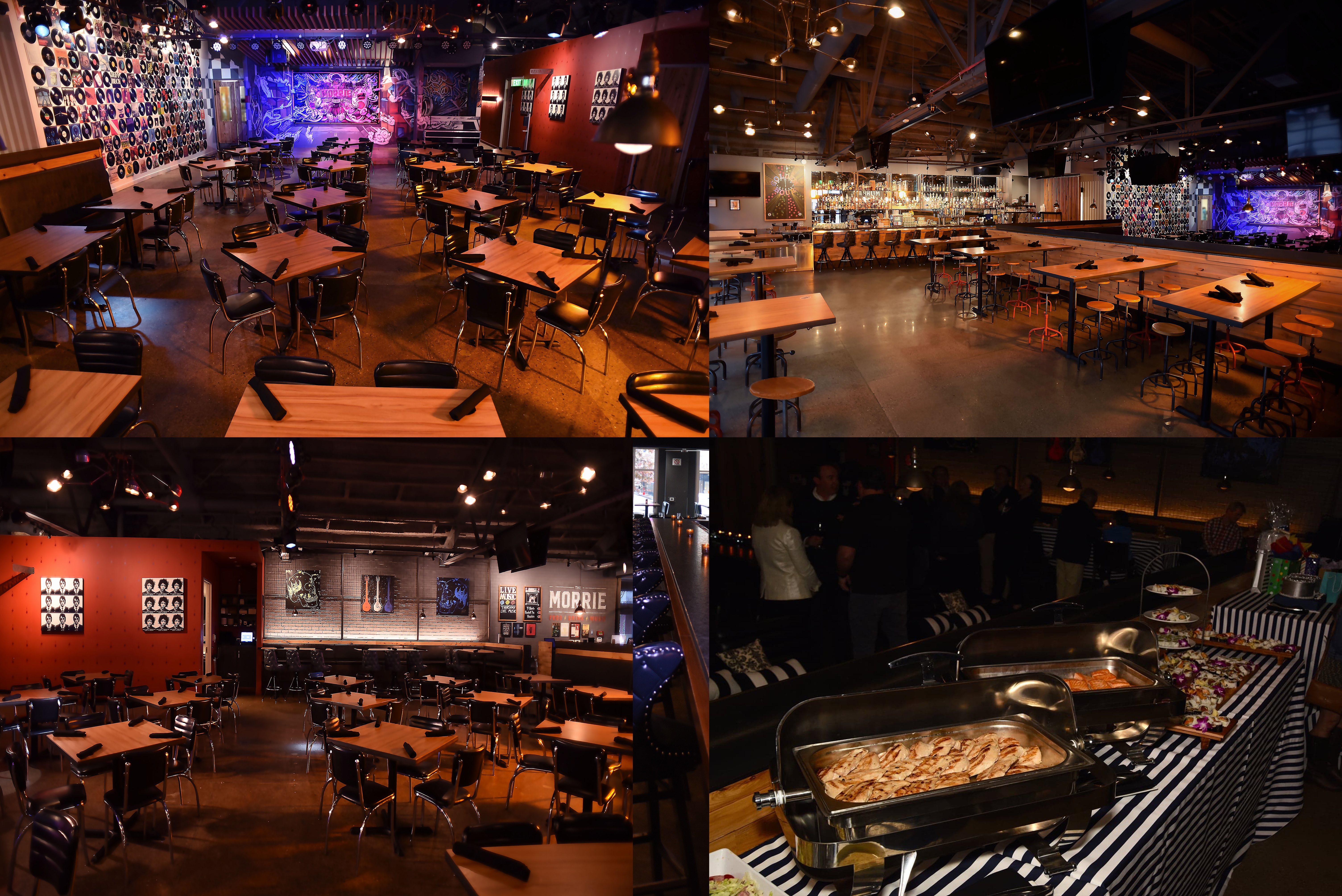 interior event and dining rooms