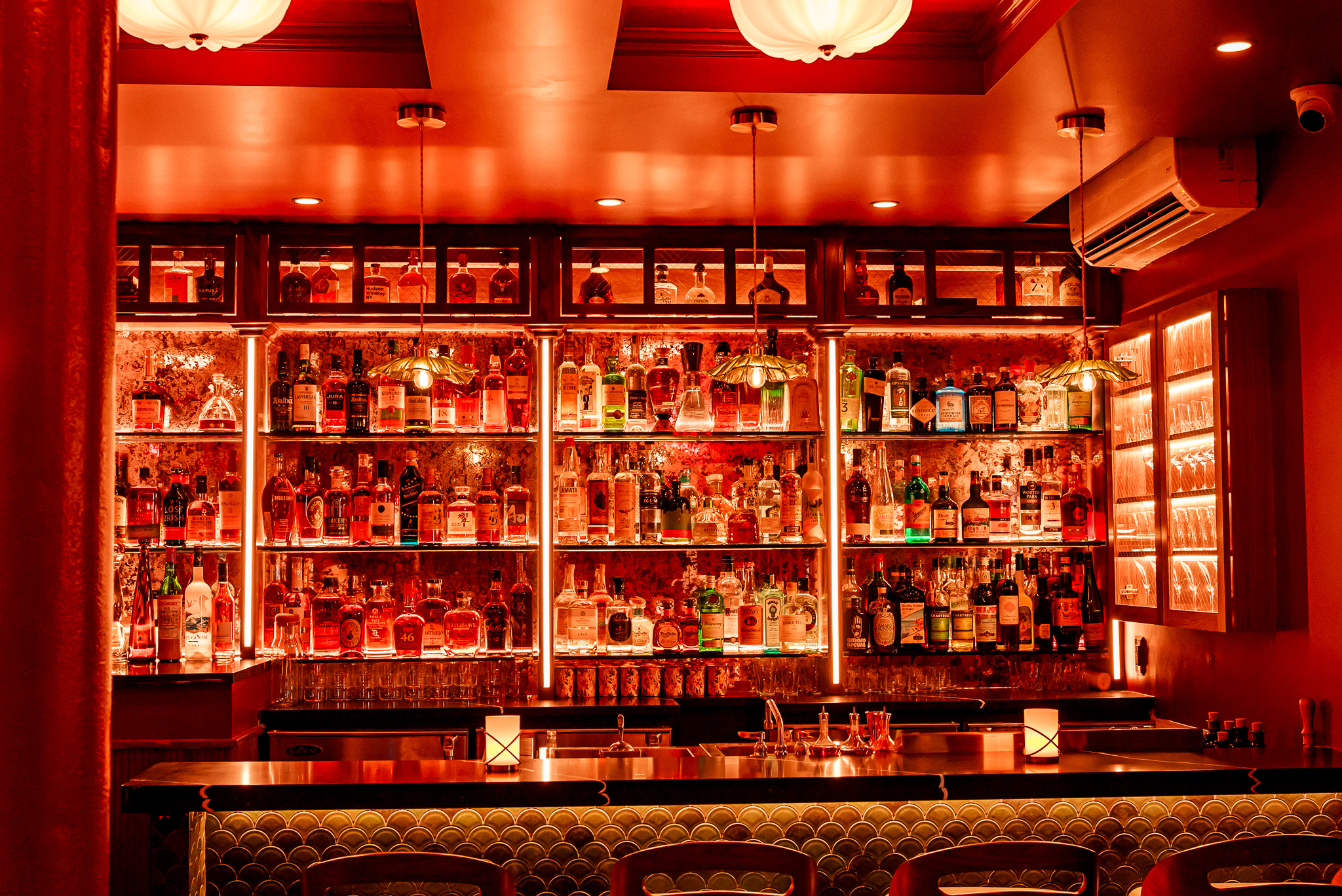 a store shelf filled with books