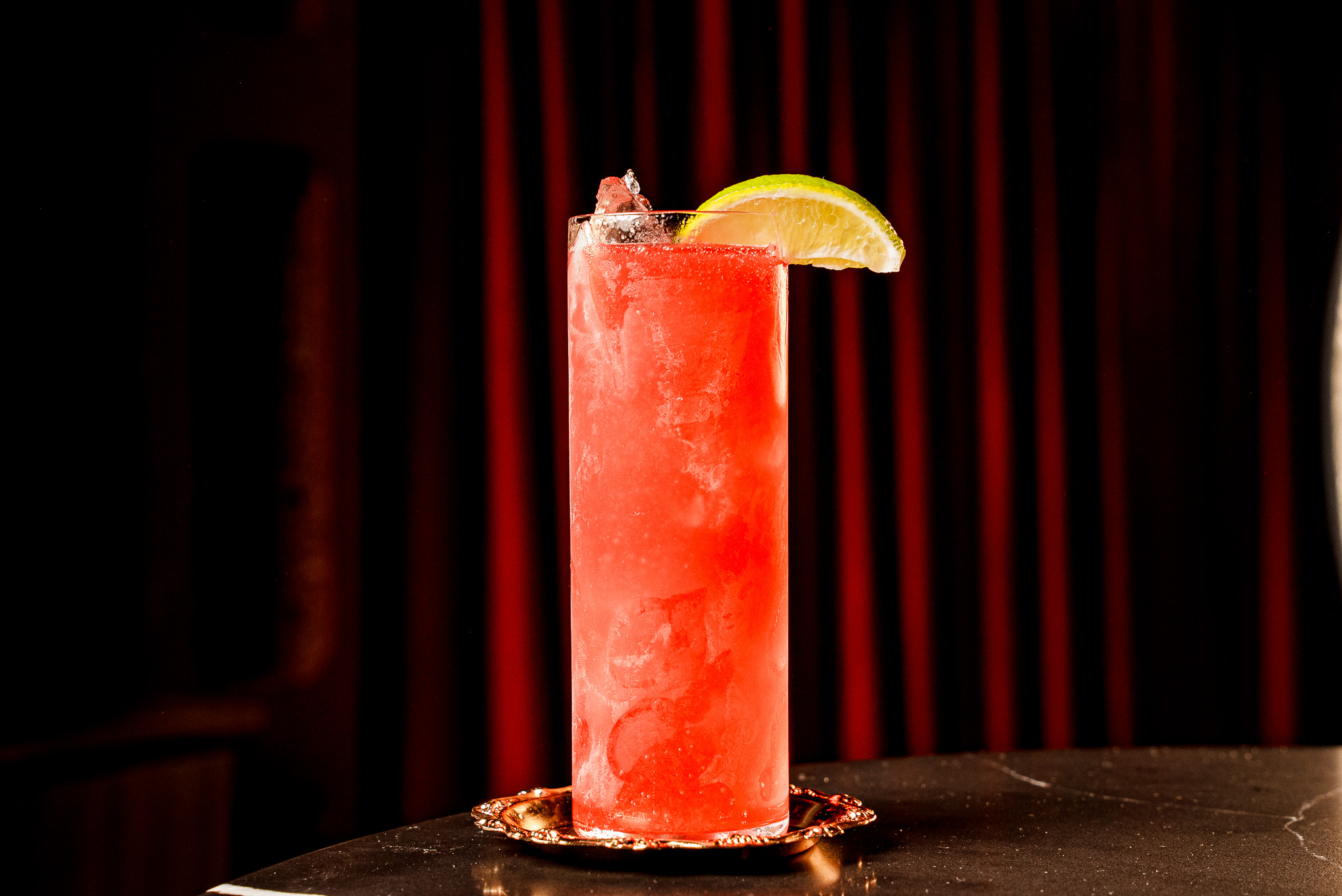 a glass of orange juice