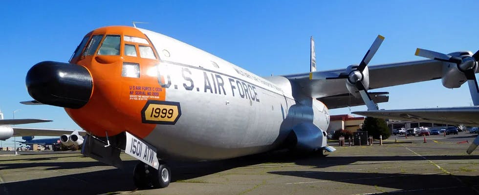 a plane sitting on top of a runway