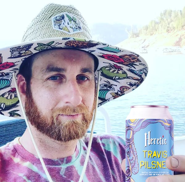 a man wearing a hat