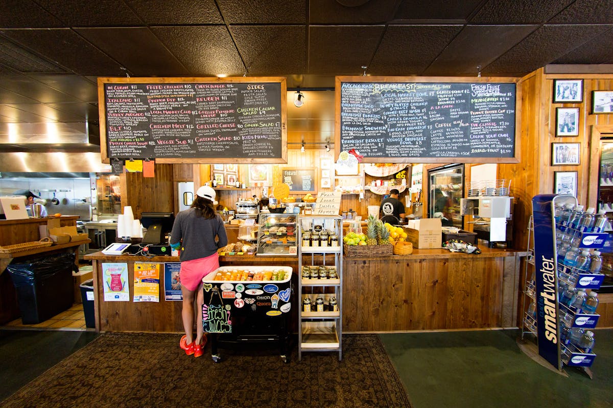 a photo inside the market