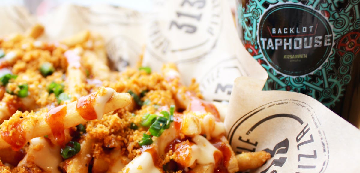 backlot taphouse menus page banner image