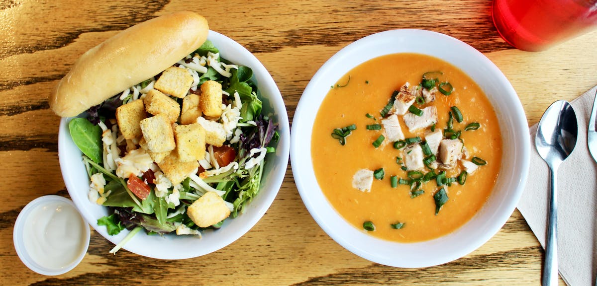 backlot taphouse catering banner image soup and salad