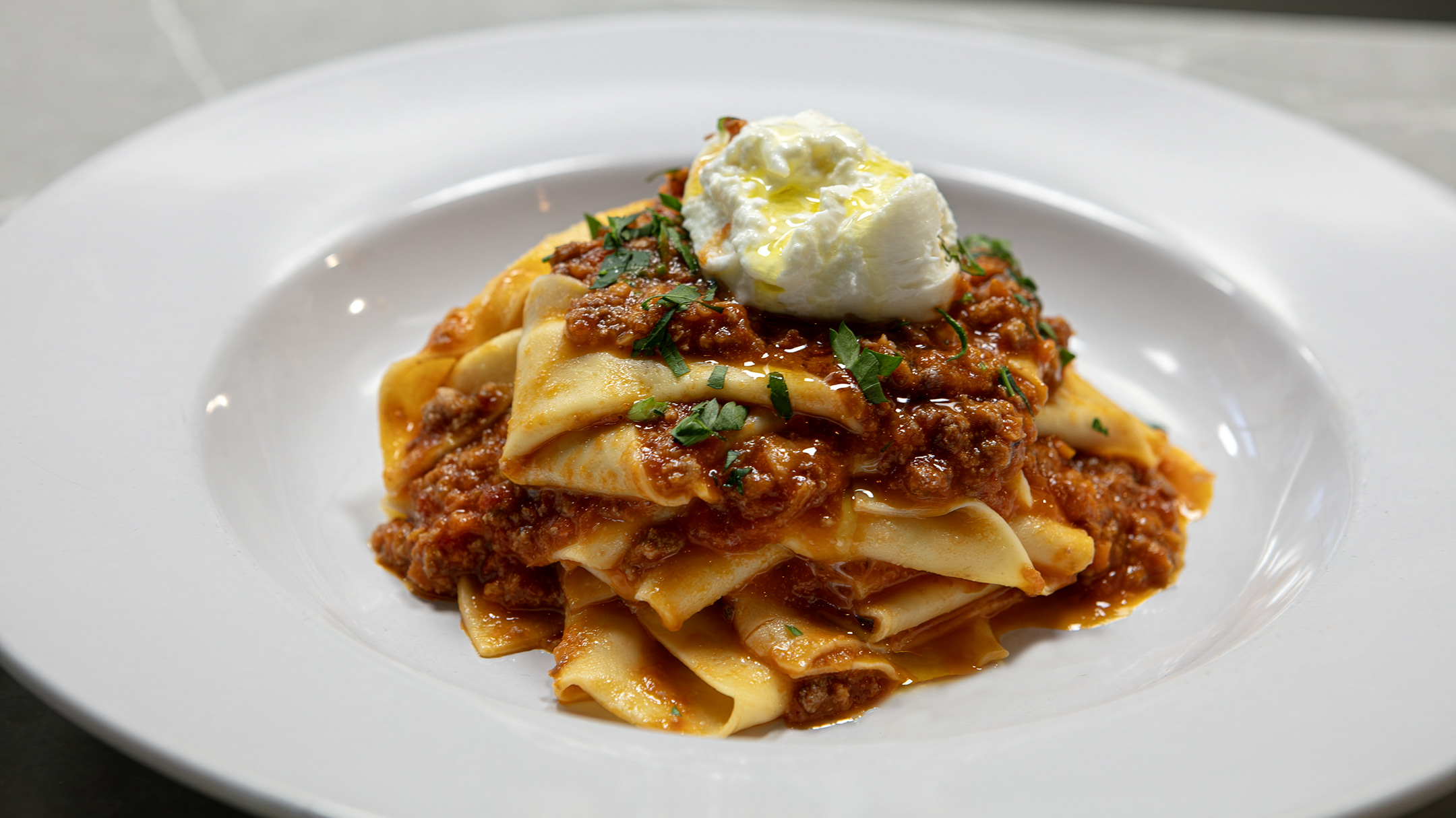 a plate of food