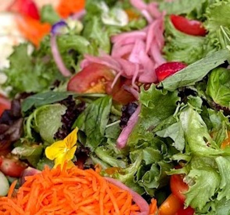 a bowl of salad