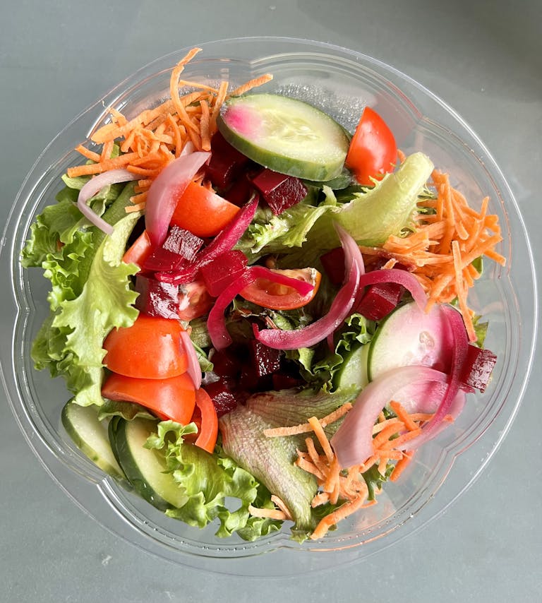 a bowl of salad