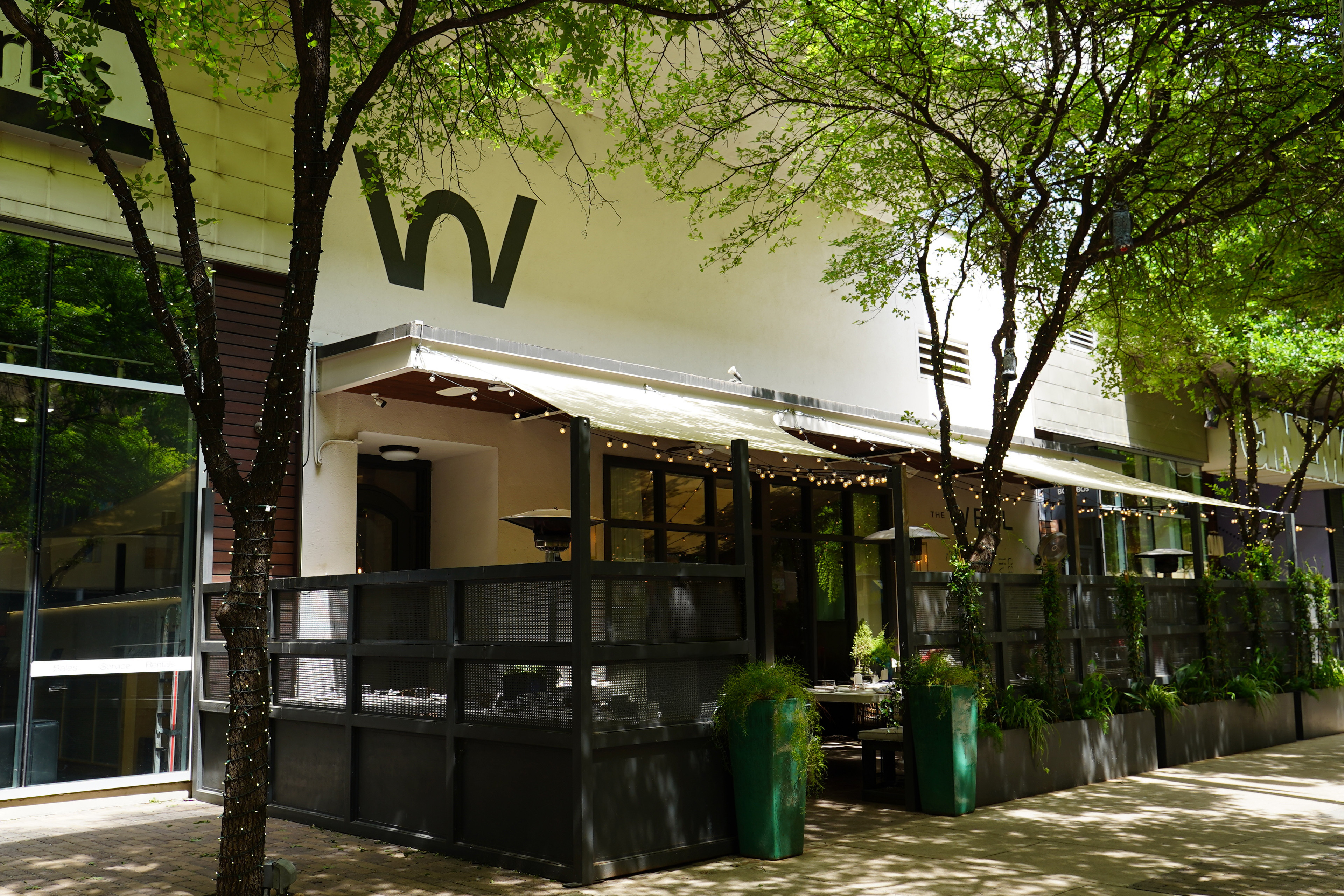 exterior patio of the well 2nd street location