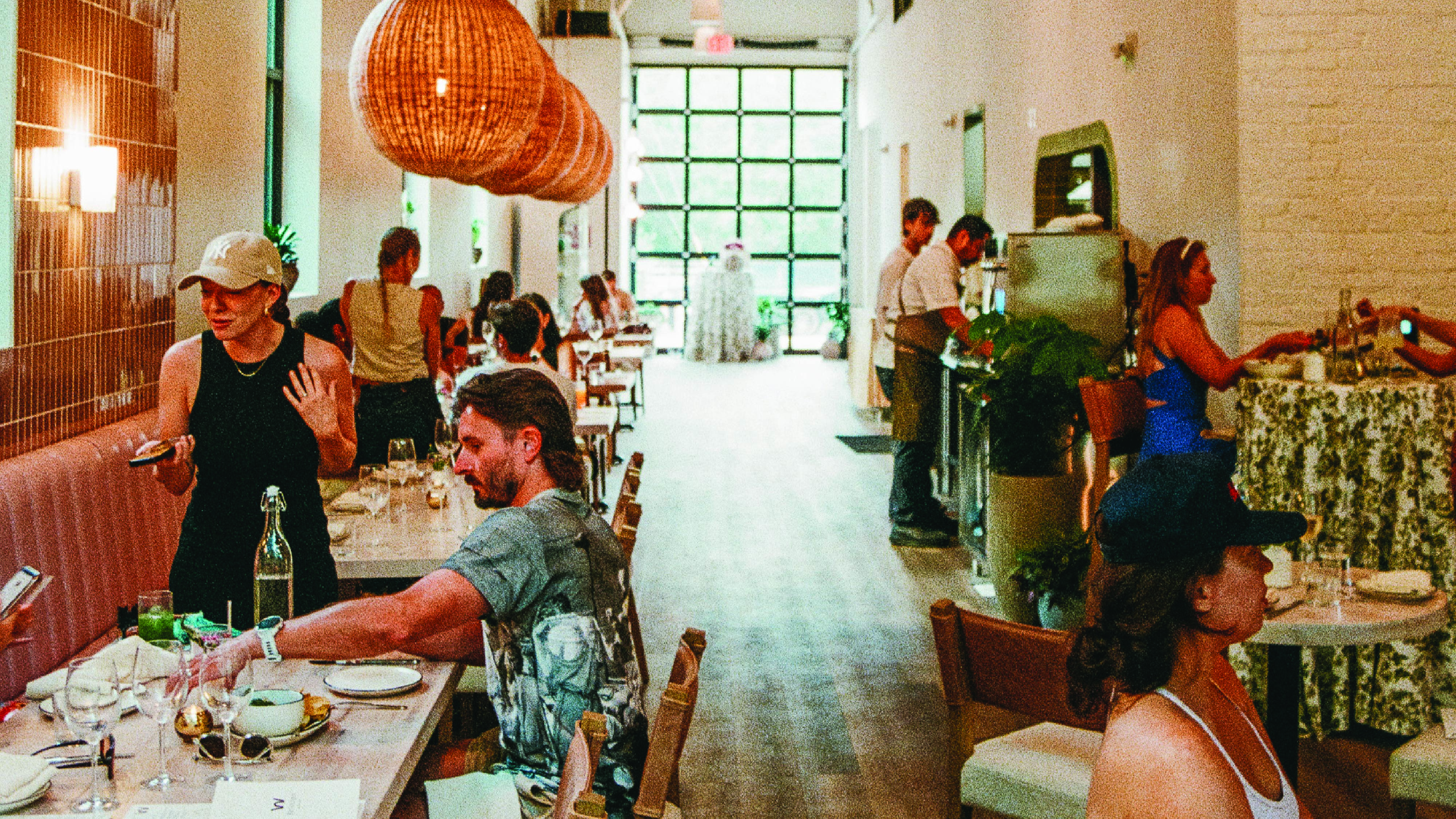 a dining room table