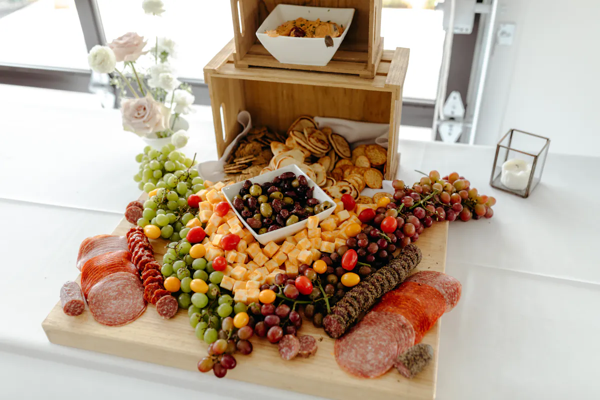 Fun appetizer table